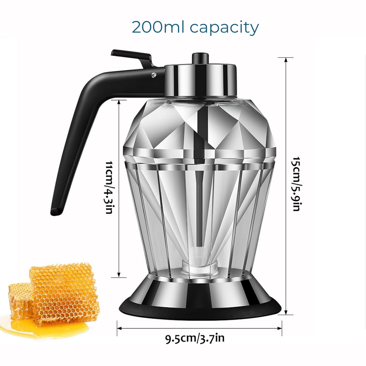 No-drip honey dispenser