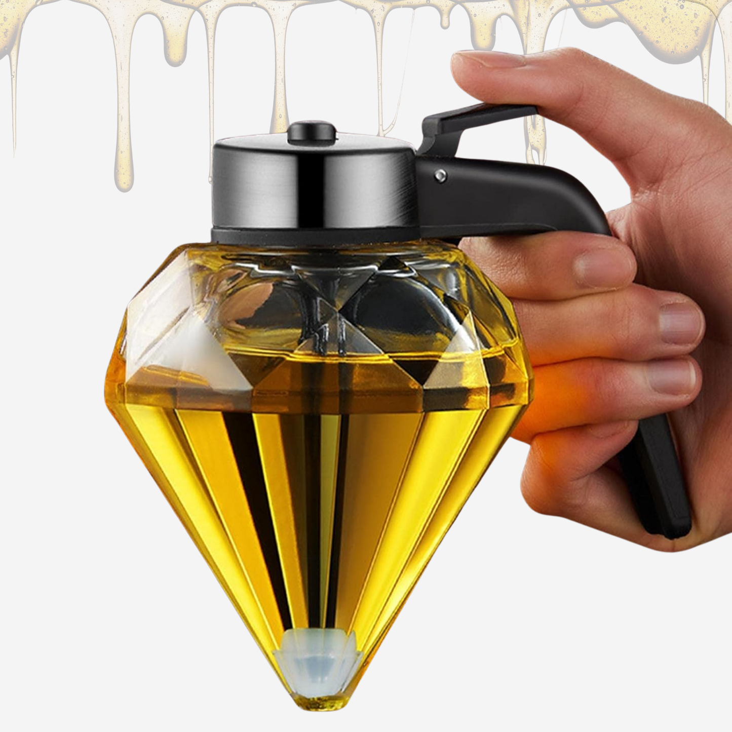 No-drip honey dispenser