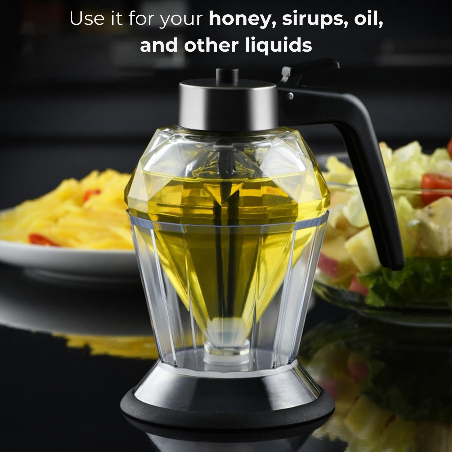 No-drip honey dispenser