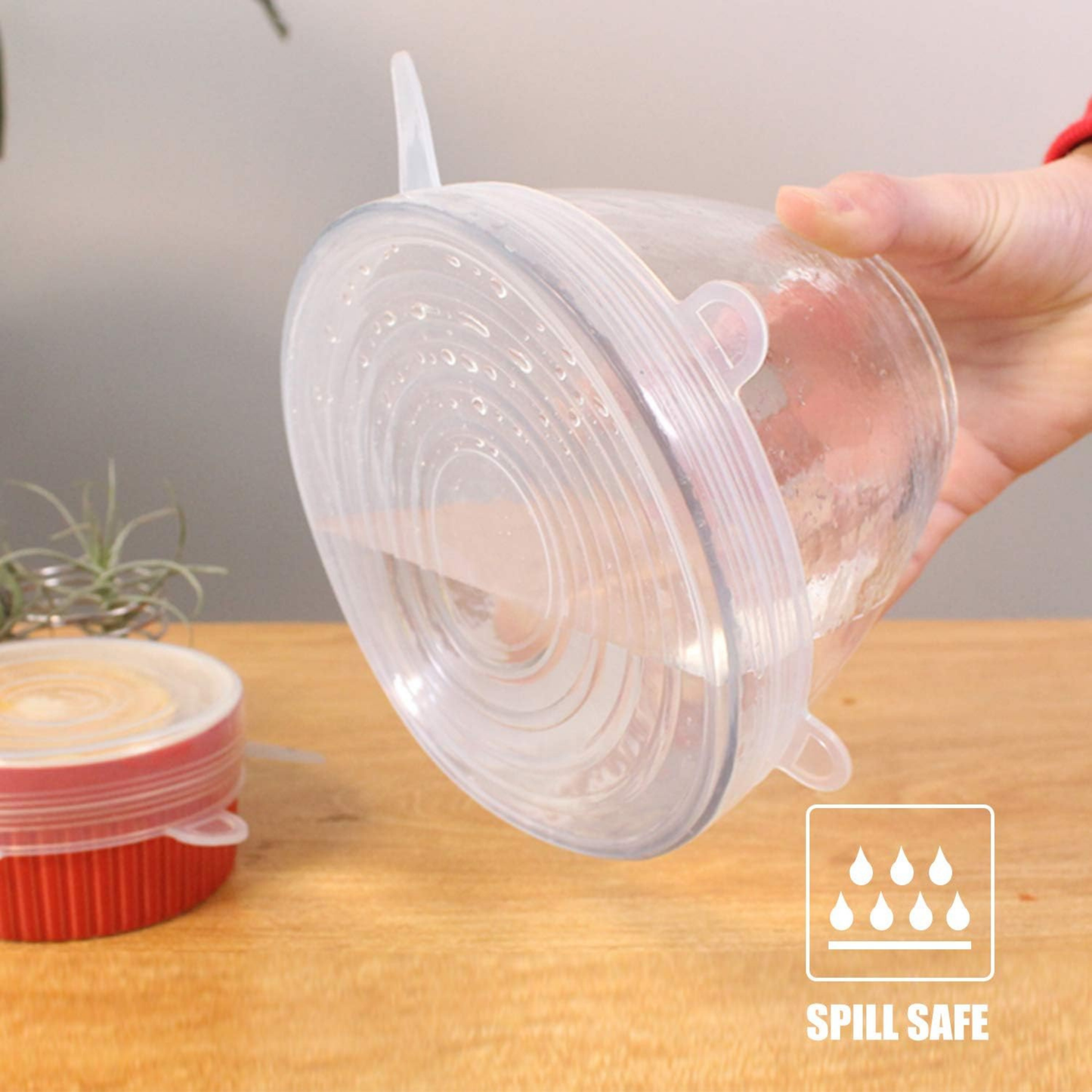 Silicone Stretch Lids (set of 6)