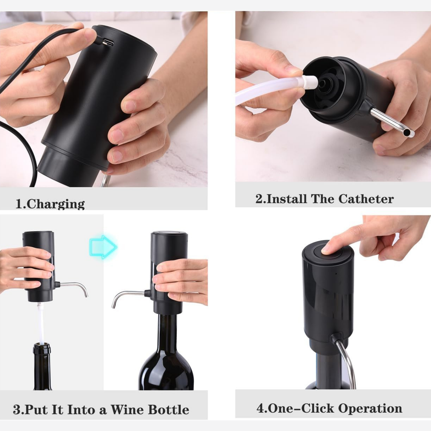 Electric Wine Aerator & Dispenser