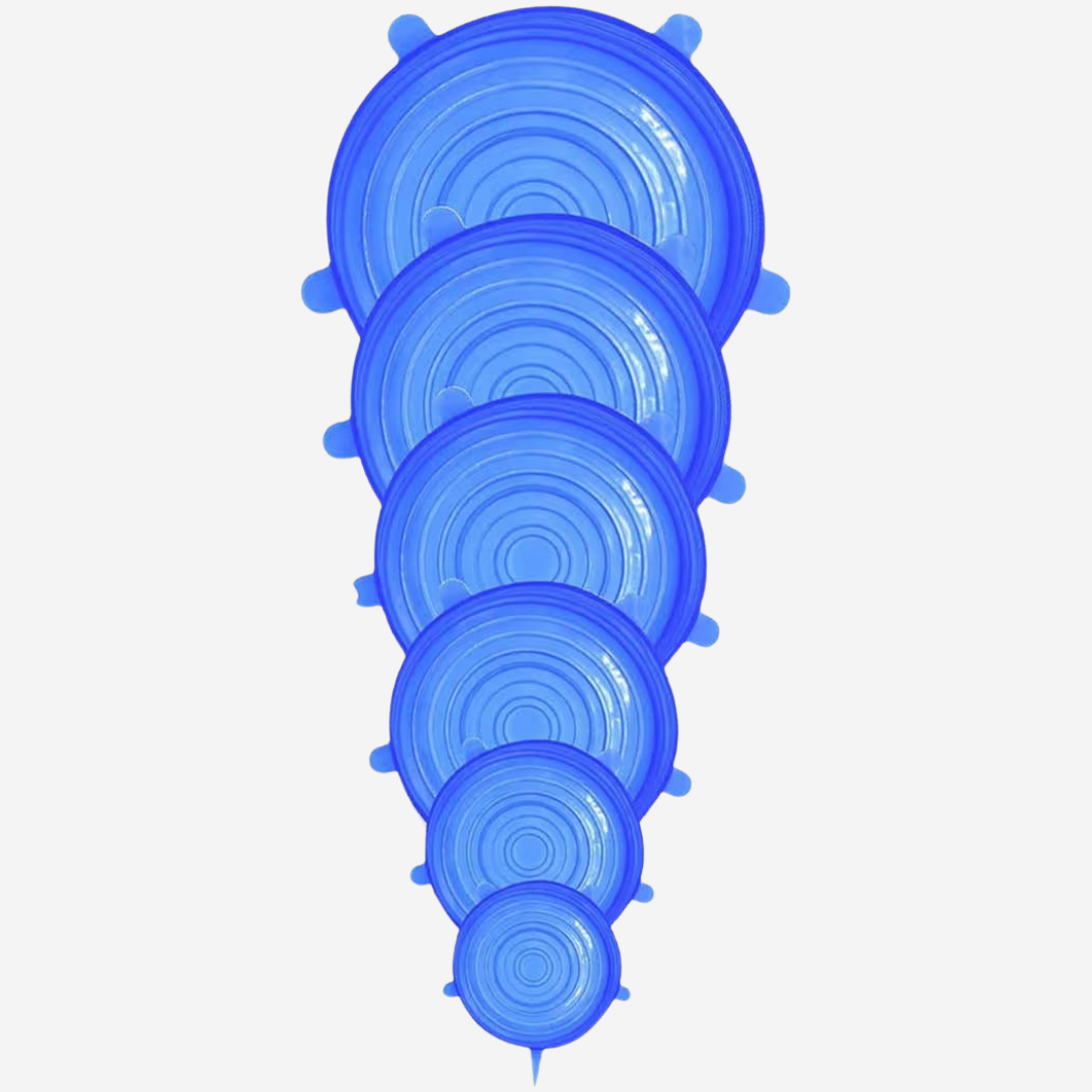 Silicone Stretch Lids (set of 6)
