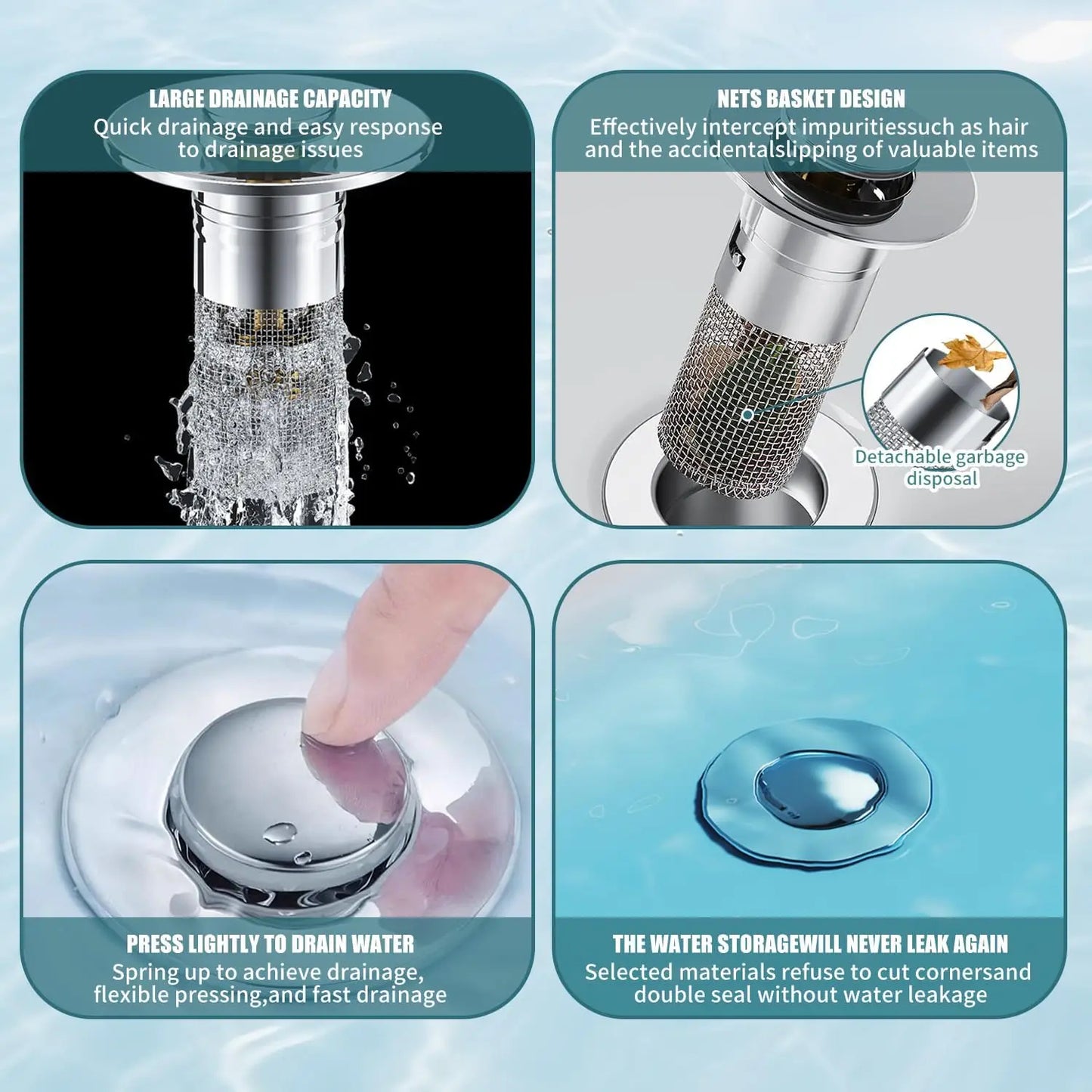 Pop-Up Sink Stopper