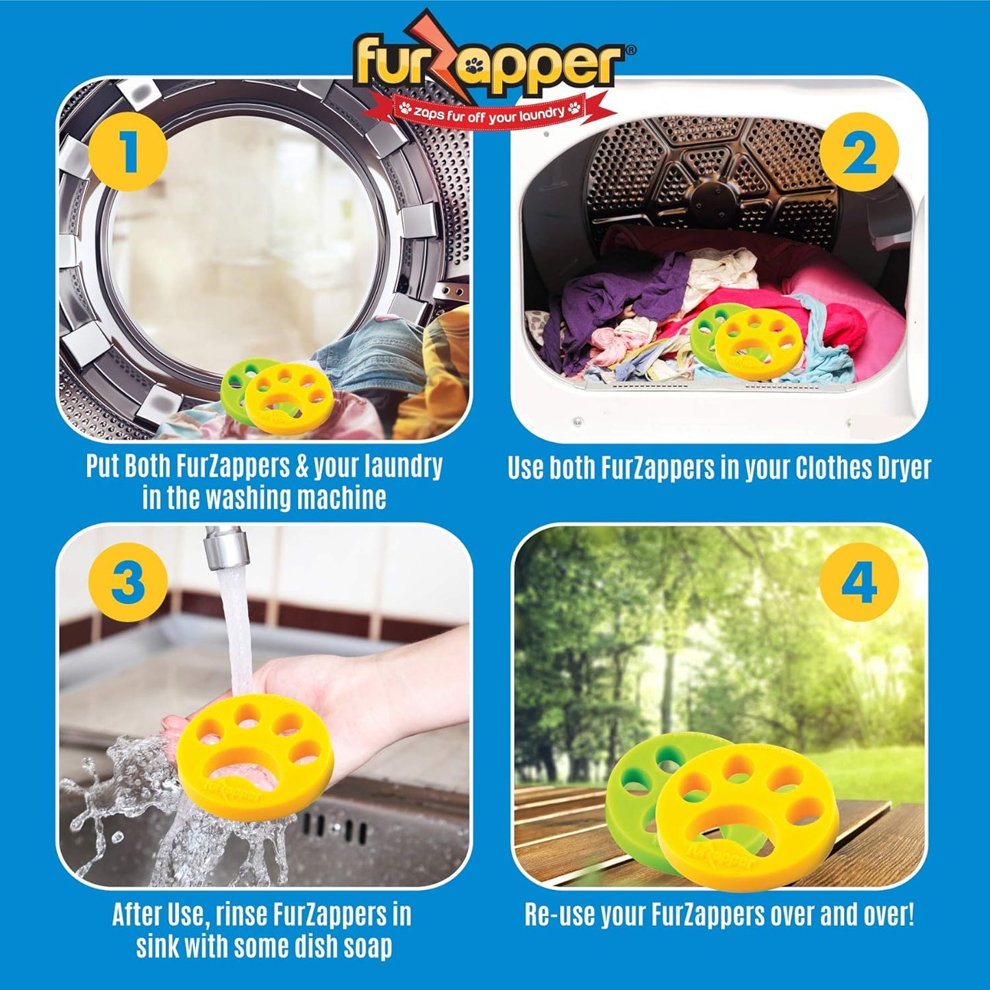 Pet Hair Catchers (Set of 2)