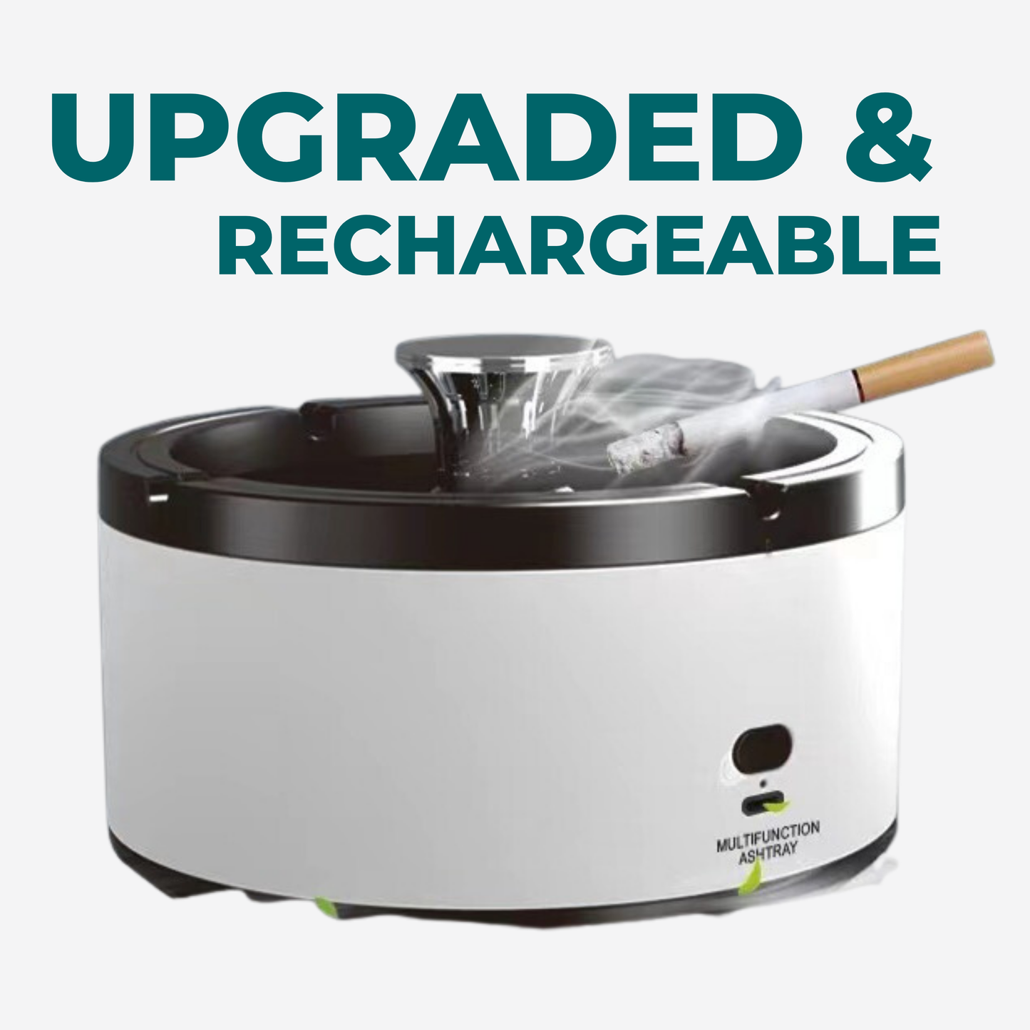 Rechargeable Smokeless Ashtray