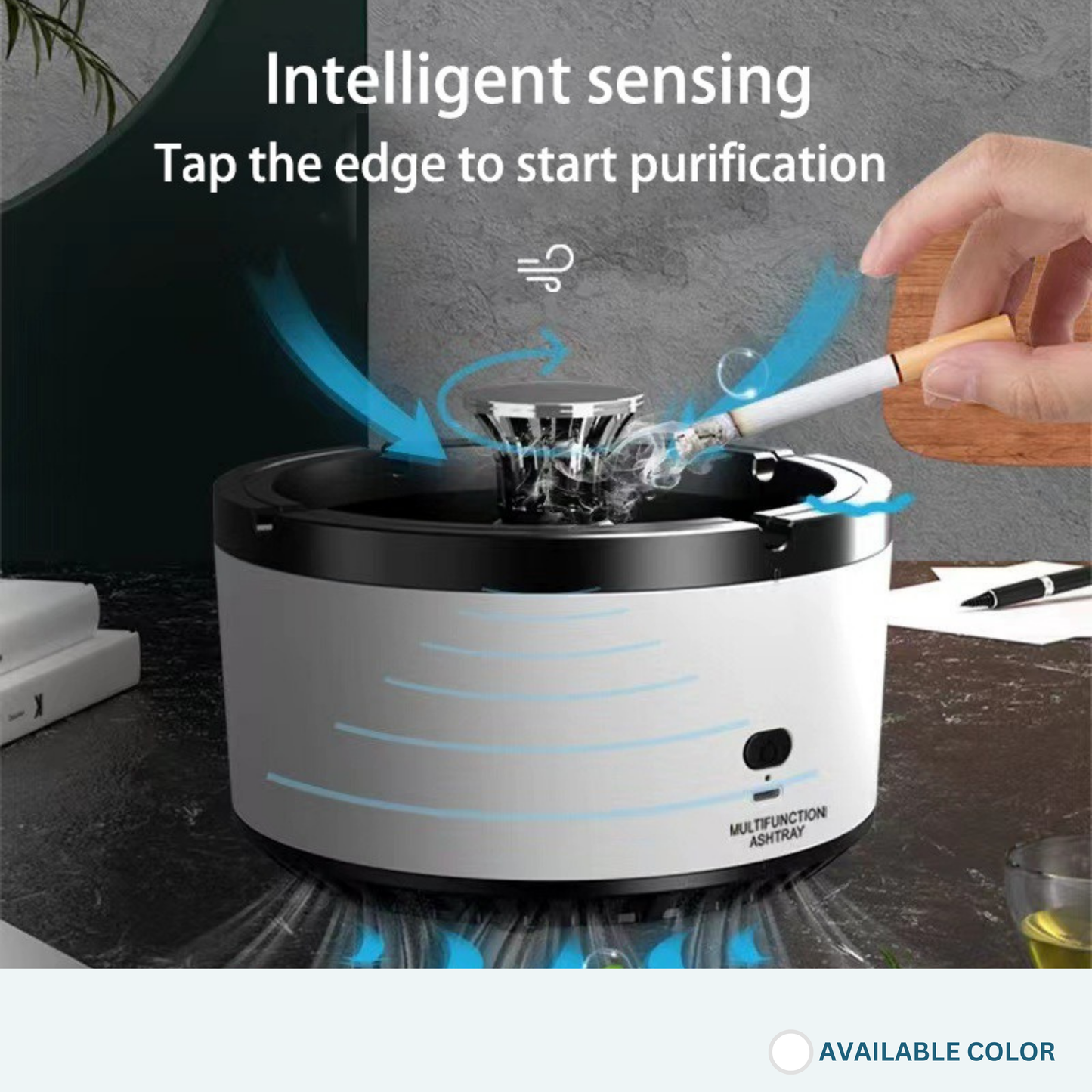 Rechargeable Smokeless Ashtray