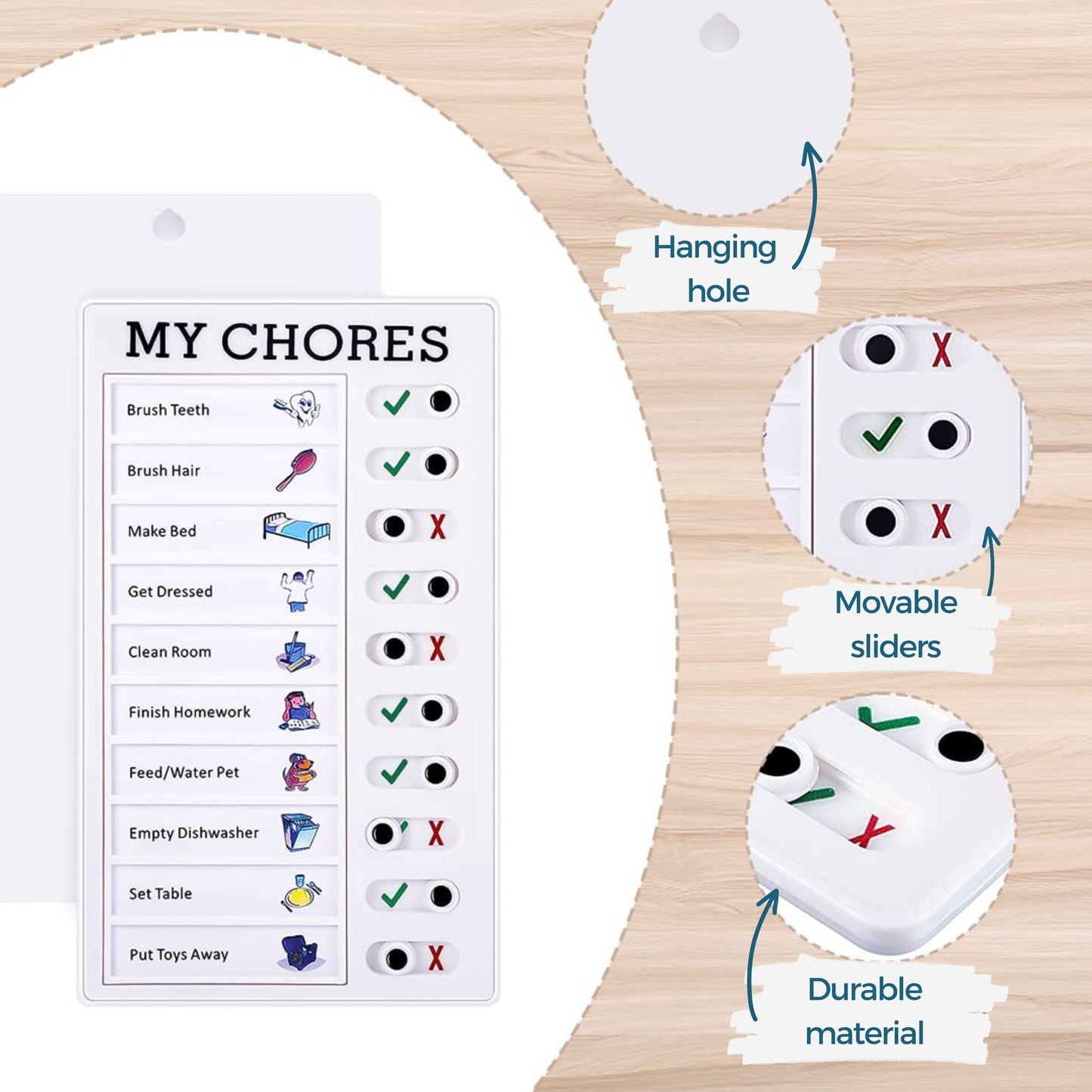 Interactive To Do & Chores Chart