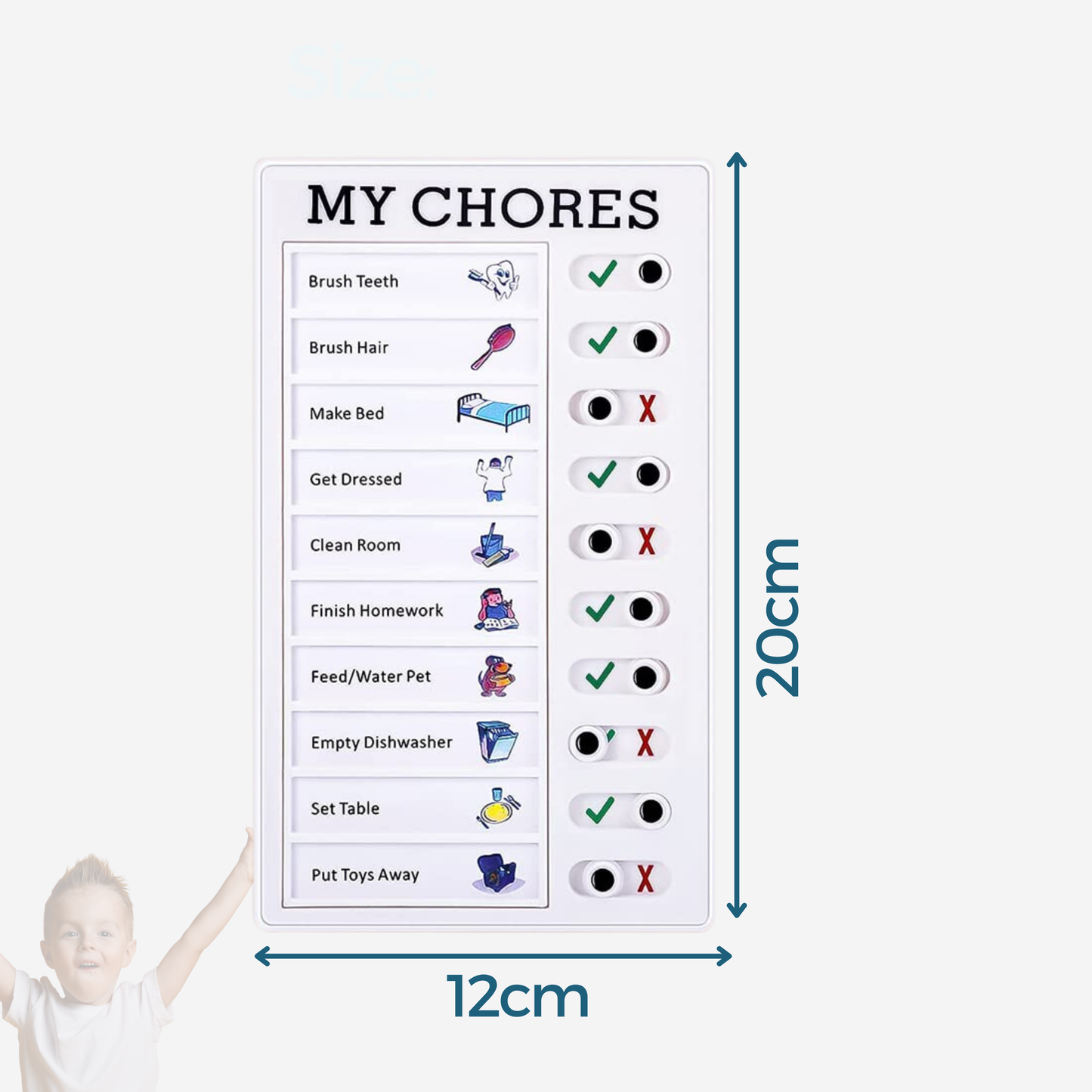 Interactive To Do & Chores Chart