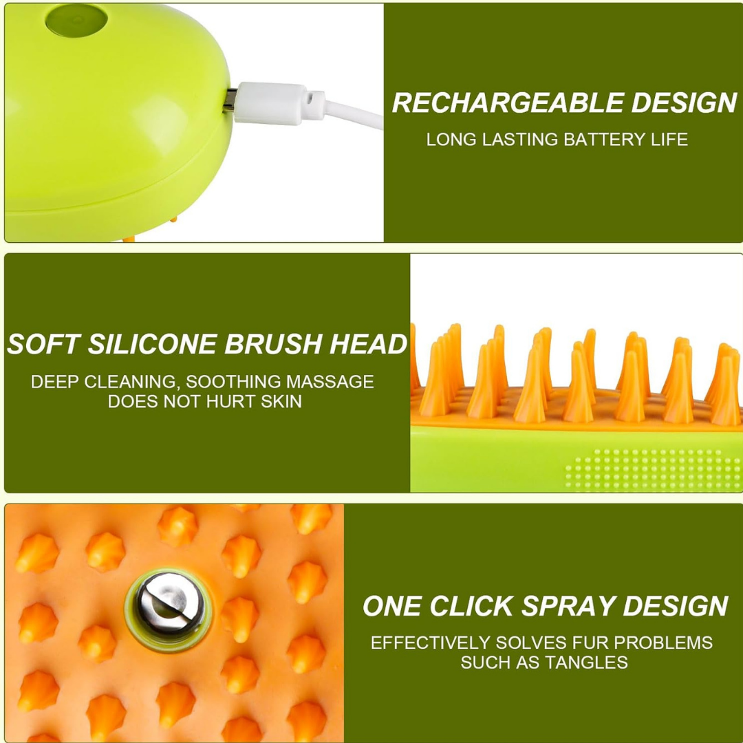 Pet Steam Brush