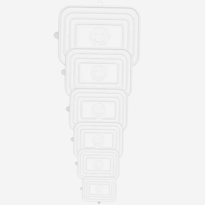 Silicone Stretch Lids (set of 6)