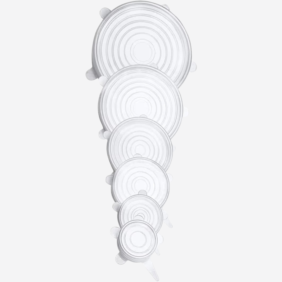 Silicone Stretch Lids (set of 6)