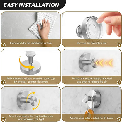 No-screw Suction Hooks