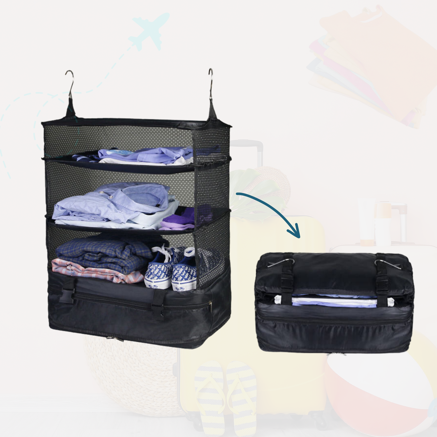 Hanging Travel Cube