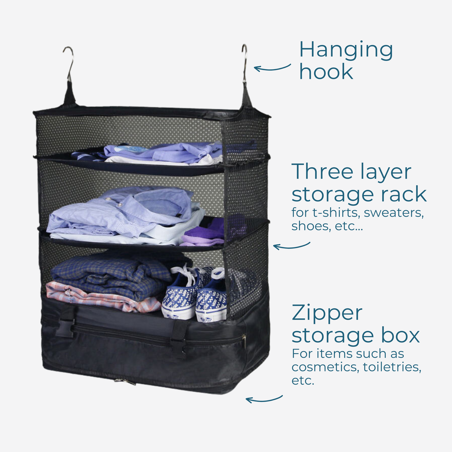 Hanging Travel Cube