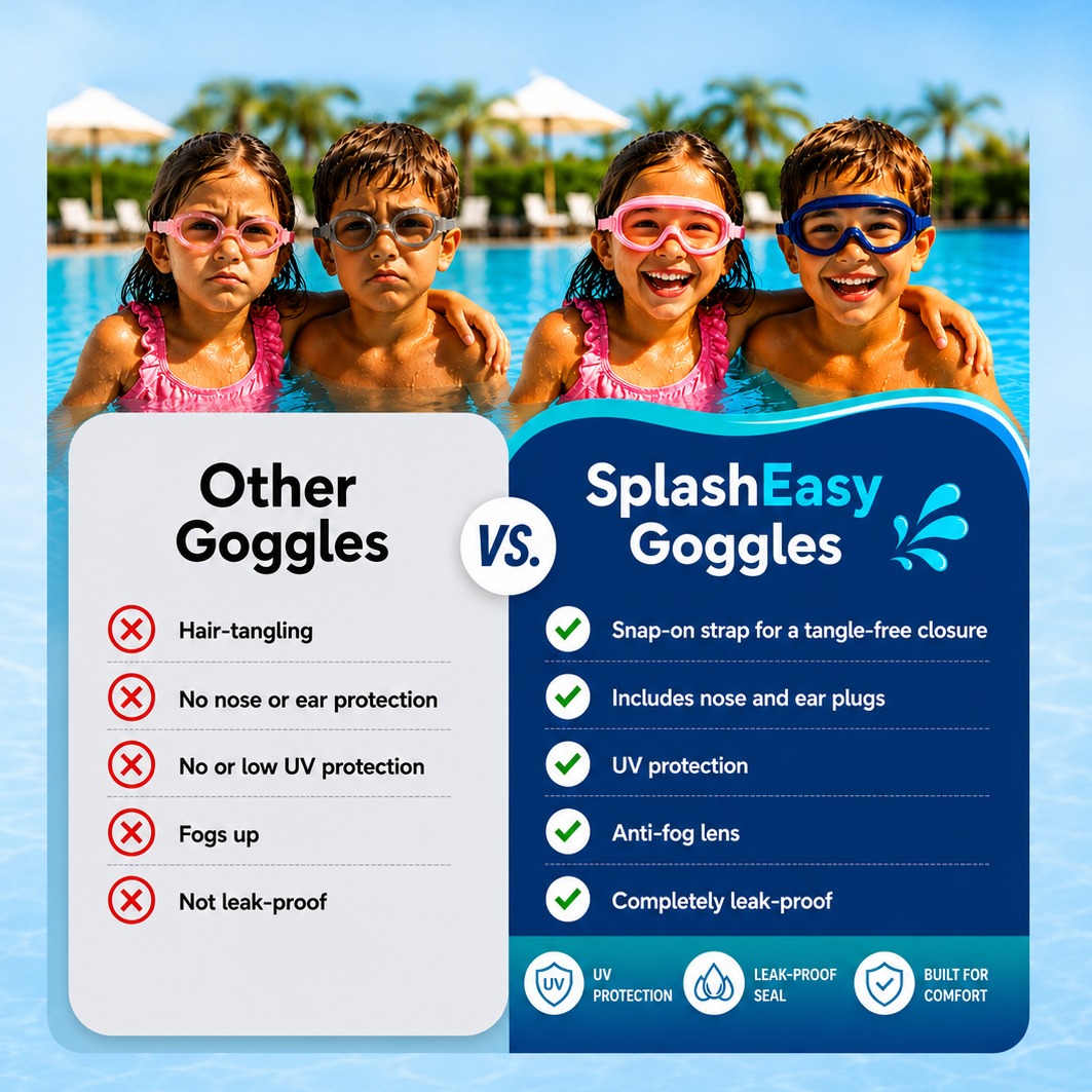 SplashEasy Swimming Goggles